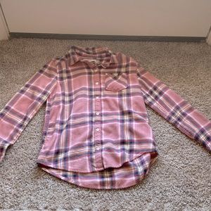 Abercrombie kids flannel shirt